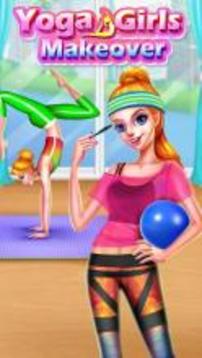 瑜伽女孩美妆 - 健身沙龙游戏截图5