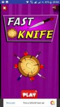 Fast Knife - Play Game游戏截图1