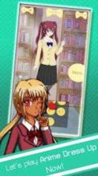 Anime School Girls Dress Up Games游戏截图1