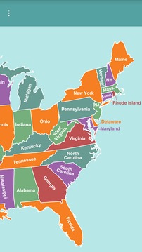 USA Map Puzzle游戏截图3