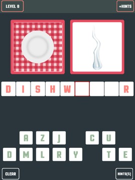 Picture puzzle - word game游戏截图1