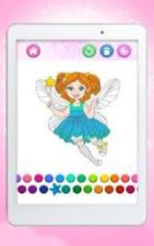 Fairy Coloring Pages游戏截图4