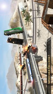 Train Jump Impossible Mega Ramp游戏截图3