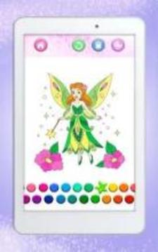 Fairy Coloring Pages游戏截图1