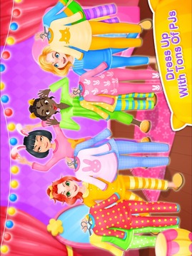 BFF PJ Party - Crazy Pillow Fight Slumber Fun游戏截图2