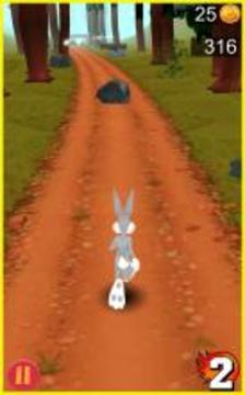 Looney Bunny Dash Rush 3D游戏截图2