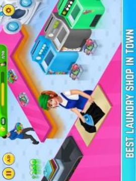 Laundry Service Dirty Clothes Washing Game游戏截图3