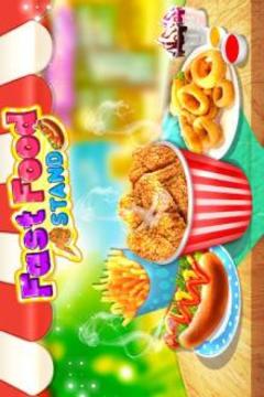 Fast Food Stand - Fried Food Cooking Game游戏截图5