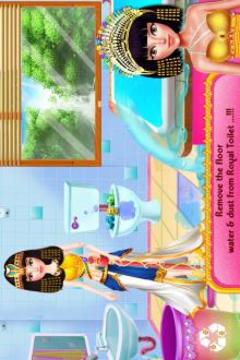 Egypt Princess Royal House Cleaning girls games游戏截图2