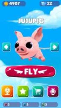 Juju Pig: Fly & Chase of Apple游戏截图4