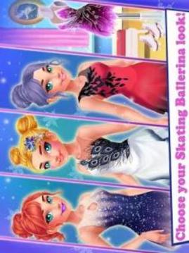 Ice Skating Ballerina: Dress up & Makeup Girl Game游戏截图2