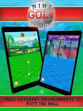 Mini Golf 3D Challenge游戏截图5