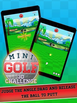 Mini Golf 3D Challenge游戏截图3
