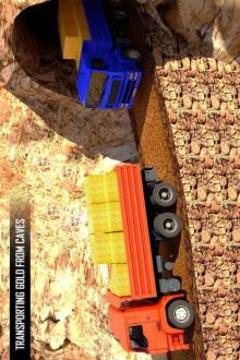 Gold Transporter Truck Driver 2019  Uphill Driver游戏截图3