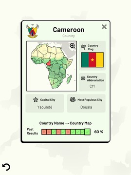 Countries of Africa Quiz游戏截图2