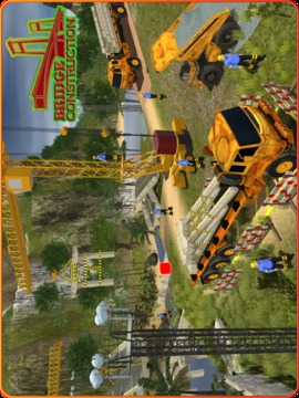 River Road Bridge Construction Crane Simulator 18游戏截图5