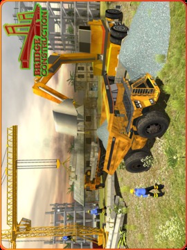 River Road Bridge Construction Crane Simulator 18游戏截图4