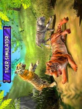 Wild Tiger Survival  Animal Simulator游戏截图5