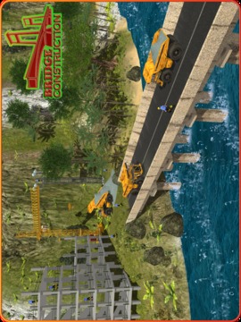 River Road Bridge Construction Crane Simulator 18游戏截图1