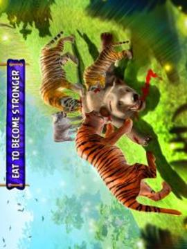 Wild Tiger Survival  Animal Simulator游戏截图2