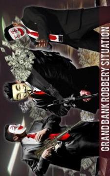 City Bank Robbery Mafia Heist Virtual Gangster 3D游戏截图3