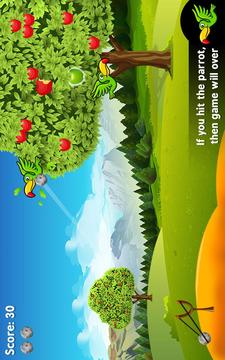 Apple Shooter : Slingshot Knockdown Shooting Games游戏截图1