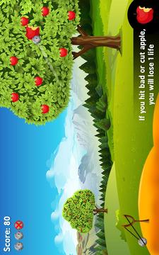 Apple Shooter : Slingshot Knockdown Shooting Games游戏截图3