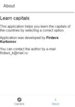 Learn Capitals游戏截图1
