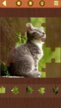 Cat Jigsaw Puzzle Games游戏截图1