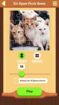 Cat Jigsaw Puzzle Games游戏截图3