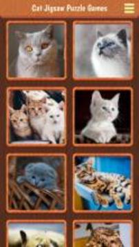 Cat Jigsaw Puzzle Games游戏截图4