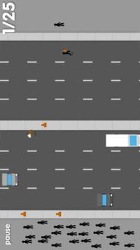 Jaywalking Stickman Game游戏截图2