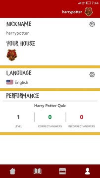 Spells Book & Quiz Harry Potter游戏截图1