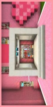 Map Pink Princess House Craft游戏截图4