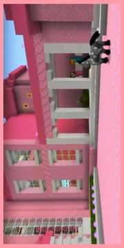 Map Pink Princess House Craft游戏截图1