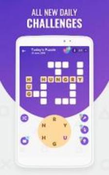 WordCross Champ - Free Word Search & Crosswords游戏截图1