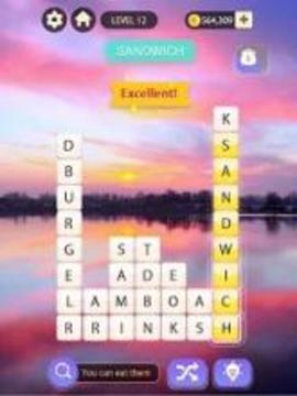 Word Gallery: Free Crossword Brain Puzzle Games游戏截图3