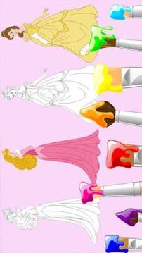 Princess Game - Coloring Book游戏截图1