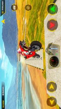 Mega Ramps Bike Simulator  3D Impossible Tracks游戏截图4