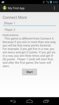 Connect 4 (ConnectMore)游戏截图1