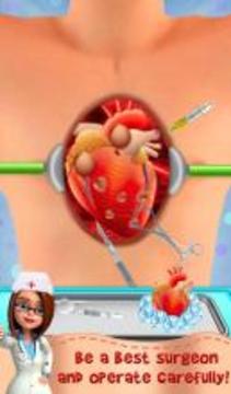 Heart Surgery ER Emergency: Doctor Games游戏截图1