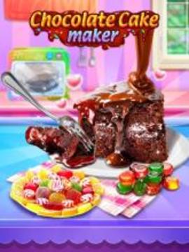 Chocolate Cake - Sweet Desserts Food Maker游戏截图4