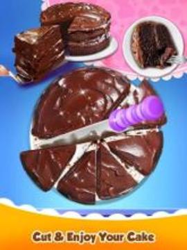 Chocolate Cake - Sweet Desserts Food Maker游戏截图3
