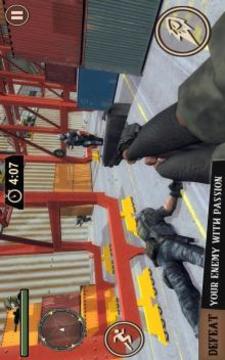 Warehouse Terrorist Shooting Adventure游戏截图1