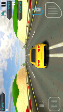 Traffic Racing Game On Beach游戏截图3