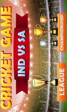 Top Cricket Game T20, T10 IND VS SA 2018游戏截图4