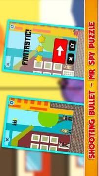 Shooting Bullet  Mr Spy Puzzle游戏截图2