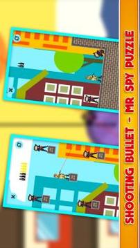 Shooting Bullet  Mr Spy Puzzle游戏截图1