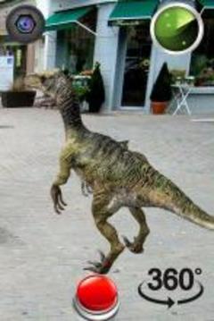 Talking Jurassic Raptor Blue Dinosaur GO游戏截图2