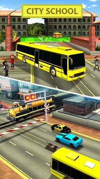 School Bus Driving 2017游戏截图2